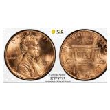 1987-D Lincoln Cent PCGS MS-66 RD