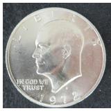 $24.01 Melt Value 4-13-26: SILVER 1972-S IKE