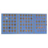 Partial Lincoln Head Cent Album 1941-1975 Date