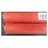 1928-1929 Lincoln Cents (2 Rolls) Approx. 100