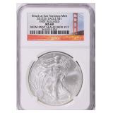 2012-(S) $1 Silver Eagle First Releases NGC MS-69