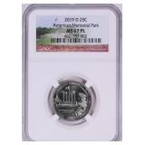 2019-D ATB Memorial National Park NGC MS-67 PL