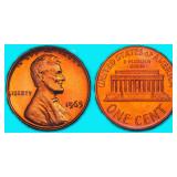 1965 Lincoln Cent SMS NGC MS-66 RD