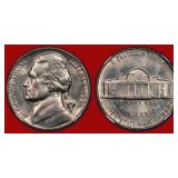 1956 Jefferson Nickel NGC MS-65
