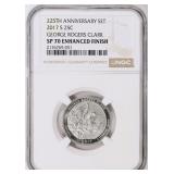 2017-S ATB Quarter George Rogers Clark NGC SP-70