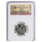 2020-S ATB Marsh-Billings-Rockefeller NP NGC MS-66