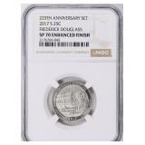 2017-S ATB Quarter Frederick Douglass NGC SP-70