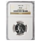 1960 Washington Quarter NGC Proof-67