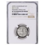 2017-S ATB Quarter Frederick Douglass NGC SP-70