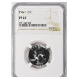 1960 Washington Quarter NGC Proof-66