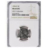 1994-D Jefferson Nickel NGC MS-64 6FS
