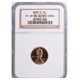 2000-S Lincoln Cent NGC Proof-69 UC