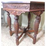 French Renaissance Revival Octagonal Table
