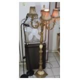 Floor Lamps, Fan, Hamper