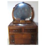 Depression Chest with Mirror, 46"x20"x70"