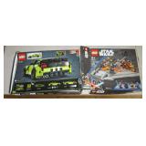 (2) Incomplete Opened LEGO Sets