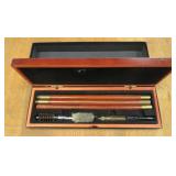$16 SHIP: Kids & Clays Rifle Cleaning Kit in Wood