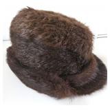 $14 SHIP: Genuine Beaver Fur? Hat