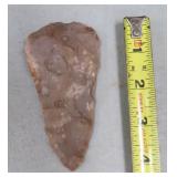 4' Native American Point, Blade, Scraper