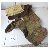 $24 SHIP: Waders and Fishing Belt