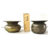 $14 SHIP: TWO (2) mini spitoons
