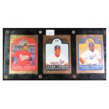Frank Thomas Minor Leage 23KT Set of Three (3)
