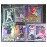 Eight (8) Baseball Cards incl. Jose Altuve, Randy