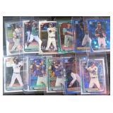 Eleven (11) 1st Bowman Baseball Cards (Pre MLB -