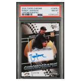 #23/50 Randy Johnson SIGNED Chromographs PSA 8