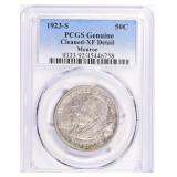 1923-S Monroe Doctrine Half Dollar PCGS Details