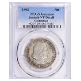1893 World Columbian Expo Half Dollar PCGS Genuine