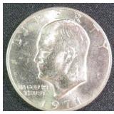 1971-S SILVER IKE Dollar, $26.51 Melt Value 5-14