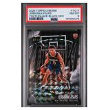 POP 1/0 Topps Chrome JEREMIAH FEARS (RC) PSA 8