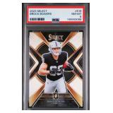 2023 PANINI SELECT #516 BROCK BOWERS PSA 8