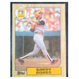 Barry Bonds (RC) Topps 1987