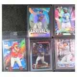 Five (5) Baseball (RCs) incl. Evan Carter