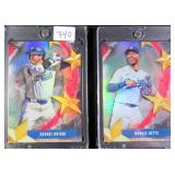 TWO (2) 2025 Topps Stars of MLB, Ohtani & Betts