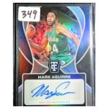 Mark Aguirre SIGNED Totally Certified Mavs Card