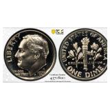 1975-S Roosevelt Dime PCGS Proof-69 CAMEO