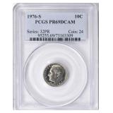 1976-S Roosevelt Dime PCGS Proof-69 DCAM