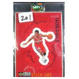 ALLEN IVERSON 1997-98 UD STICK-UMS 2ND YEAR