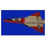 Japan Made Tin Litho Convair F106A