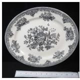 NO SHIP: Burleigh England Ironstone Platter