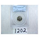 (4) 1976-S Roosevelt Dime PCGS Graded PR69 DC