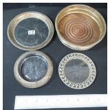 NO SHIP: 2/4 are Sterling Silver