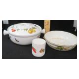 NO SHIP: Three (2) Pieces Serving Dishes