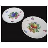 NO SHIP: TWO (2) Naaman Cake Plates