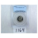 FIVE (5) 1986-S Five Cents PCGS Graded PR69 DC