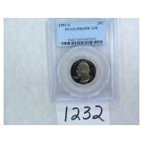 1991-S Washington Quarter PCGS Graded PR69 DC