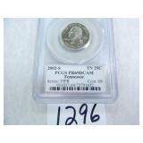 (2) 2002-S Tennessee Quarter PCGS Graded PR69 DC